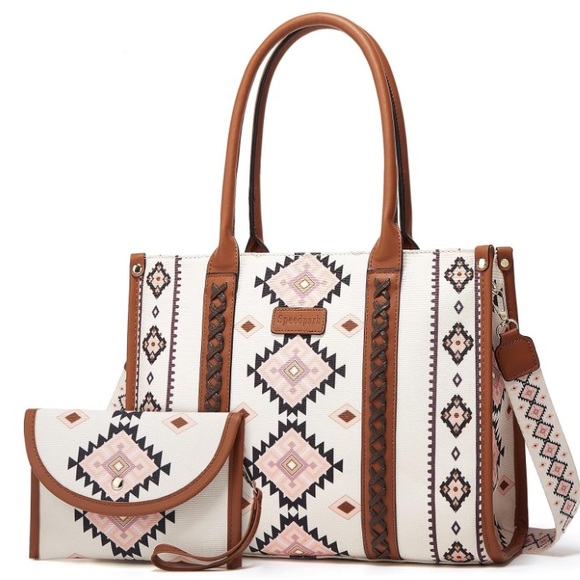 Handbags - Speedpark Boho Style/Aztec/Western Handbag/Tote Bag/Purse | NEW/NWT!!💗👜